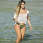 Liziane Gutierrez nude and all wet in public