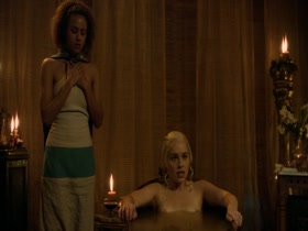 Emilia Clarke naked bath Sex Scene