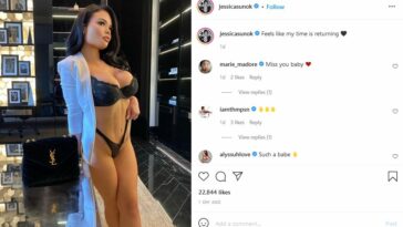 Jessica Sunok Horny Thot Seducing Topless In Bed OnlyFans Insta Leaked Videos
