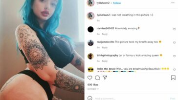 Lydia Fawn Horny Thot Fingering Herself In Fishets OnlyFans Insta Leaked Videos