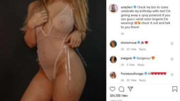 Natalia Fadeev Pussy And Ass Tease In Black Thong OnlyFans Insta Leaked Videos