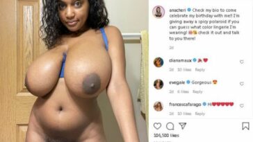 RivJones Huge Boobied Ebony Slut OnlyFans Insta Leaked Videos