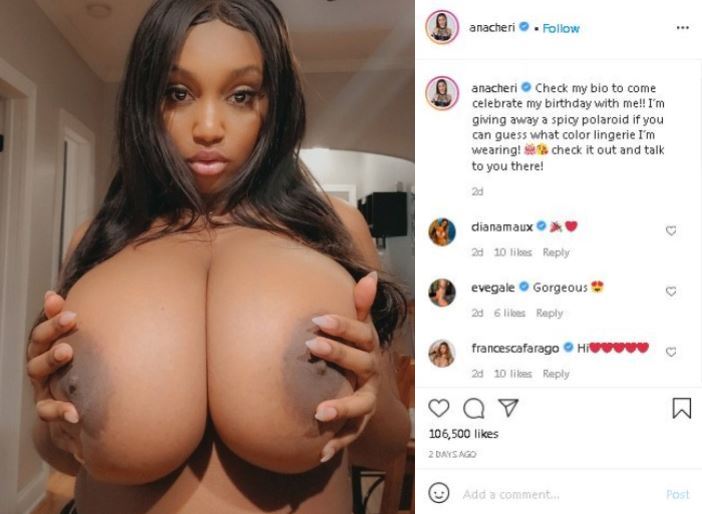 RivJones Ebony Thot Masturbating OnlyFans Insta Leaked Videos