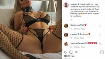 Milana Milks Horny Slut In Black Lingerie OnlyFans Insta Leaked Videos