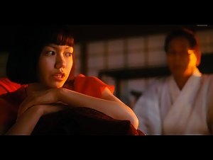 Fumi Nikaidou , Yoko Maki - Mitsu no aware (2016) Sex Scene
