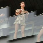 Leggy Alessandra Ambrosio Snaps Away While Enjoying the View From Her Hotel Balcony (24 Photos)
