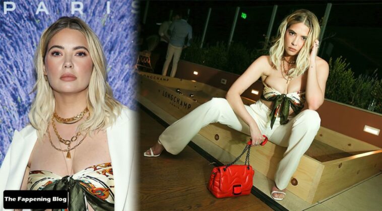 Ashley Benson Looks Sexy at Longchamp Brings Provence to LA at Bar Lis (19 Photos)