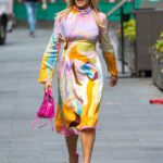 Ashley Roberts Shows Her Pokies Outside the Global Studios in London (15 Photos)