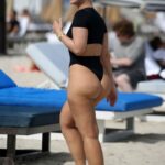 Bianca Elouise Shows Off Her Curves on the Beach in Miami (36 Photos)