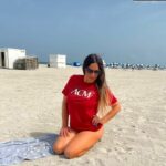 Claudia Romani Supports AC Milan on the Beach in Miami (11 Photos)