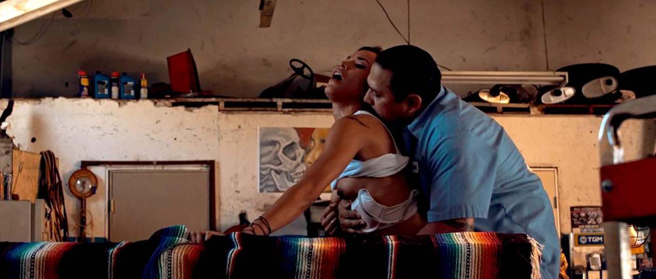 Danay Garcia Topless Sex Scene from 'Avenge the Crows'