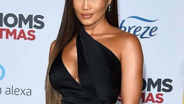 Daphne Joy (50 Cent's Ex) Flashes Tits & Ass In Black Dress For Premiere!