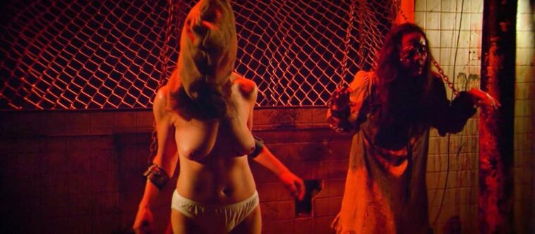 Madeline Brumby Nude Forced Scene in 'Frankenstein Created Bikers'