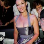 Erminie Blondel Flashes Her Nude Tits at the Julien Fournie Haute Couture Fall/Winter 2022-2023 Fashion Show in Paris (4 Photos)