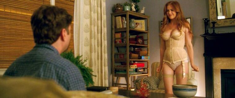 Isla Fisher Sexy Lingerie Scene in 'Keeping Up with the Joneses'
