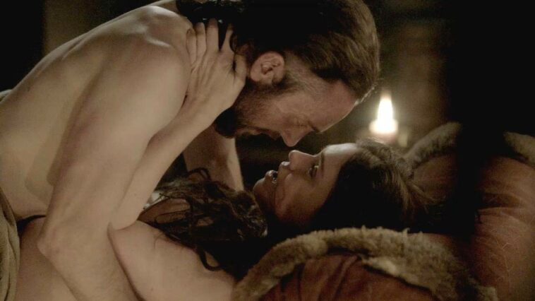 Jennie Jacques Naked Sex Scene from 'Vikings'