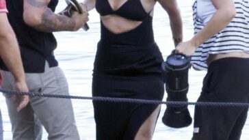Jennifer Affleck (Lopez) Stuns in Black on a Sexy Shoot in Capri (69 Photos)