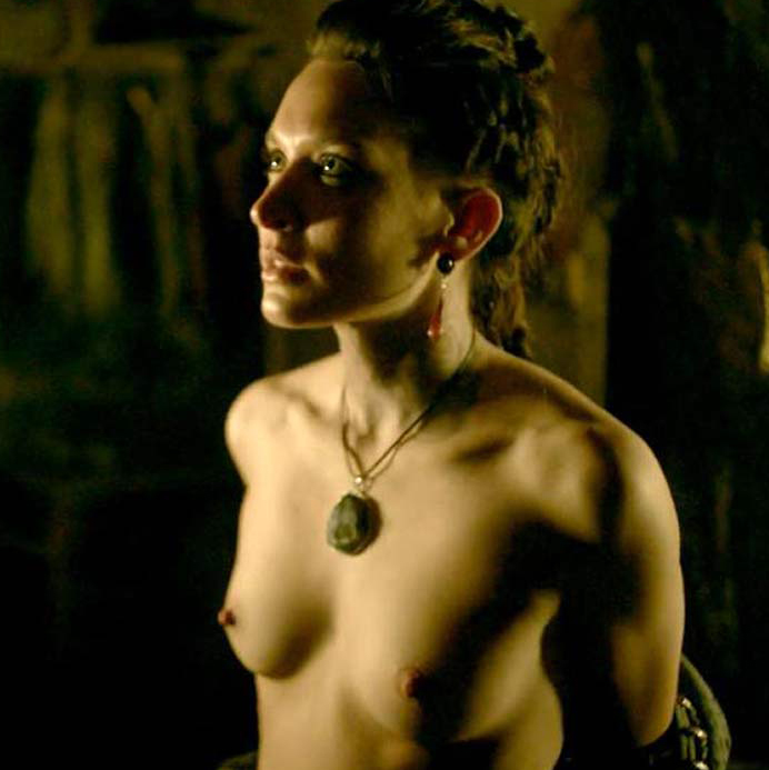 Josefin Asplund Nude Sex Scene From 'Vikings' Series