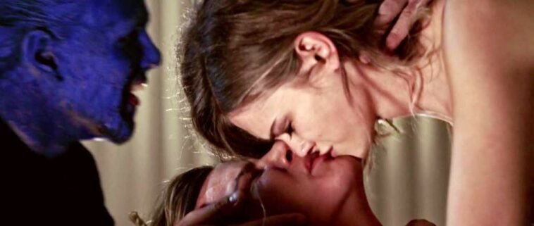 Natalie Burn & Anna Shields Forced Kiss from 'The Executioners'
