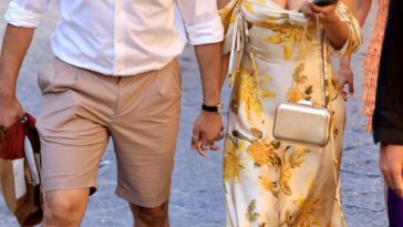 Nathalie Emmanuel Flaunts Nice Cleavage in Capri (9 Photos)