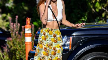 Rumer Willis Shows Off Her Pokies while Out & About in Studio City (48 Photos)
