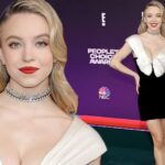 Sydney Sweeney Takes the Plunge in a Very Low-Cut B&W Mini Dress at People’s Choice Awards (35 Photos)