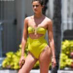 Taylor Hill Goes Retro During a Swimsuit Shoot in South Beach (11 Photos)
