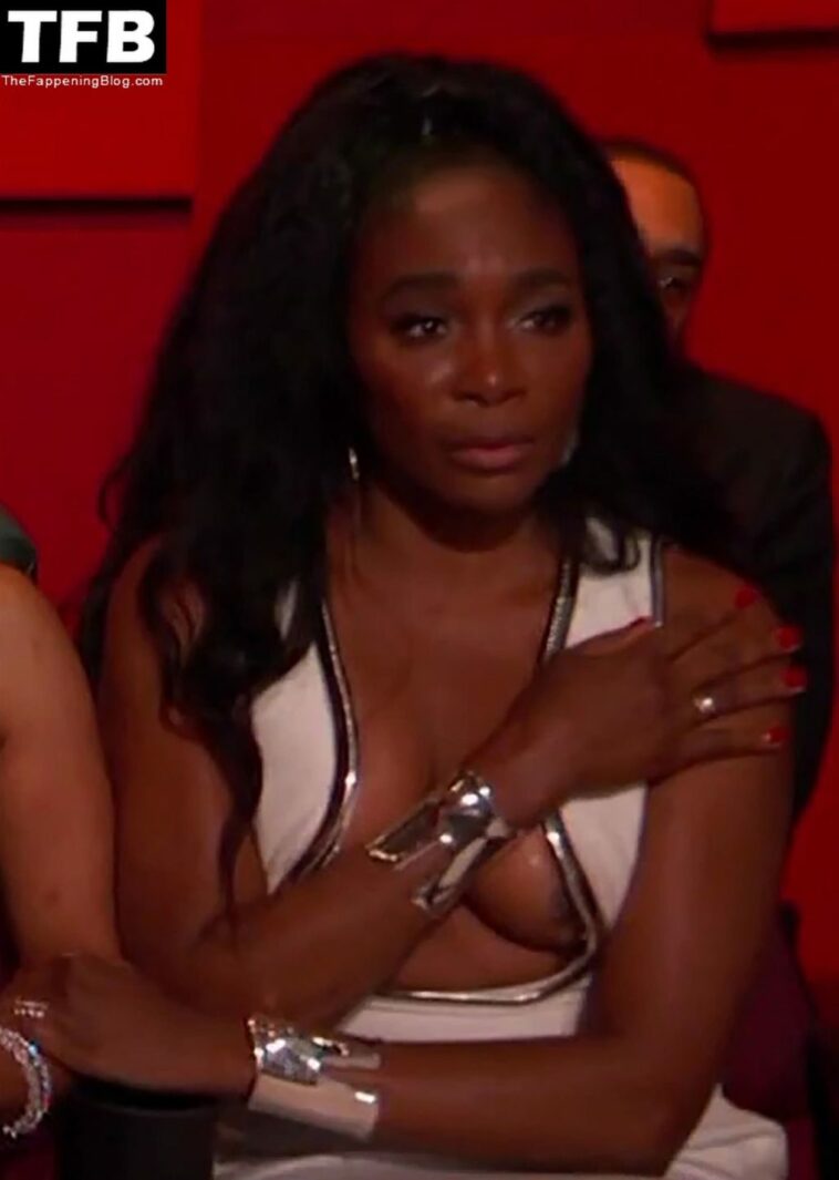 Venus Williams Suffers a Nip Slip During Will Smith’s Emotional Oscars Speech (5 Photos)