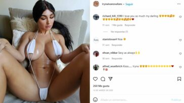 Iryna Ivanova Naked Wet Body Masturbating OnlyFans Insta Leaked Videos