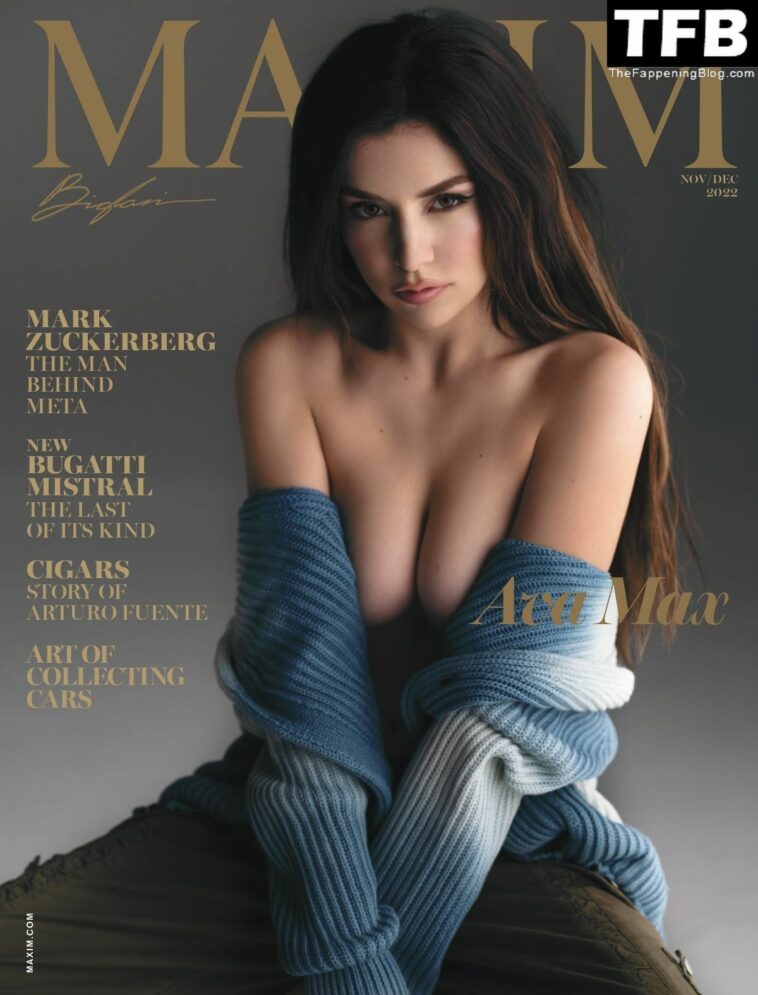 758px x 995px - Ava Max Sexy & Topless - Maxim Magazine (11 Photos) - Famous Internet Girls