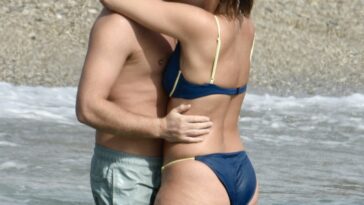 Ferne McCann Shows Off Her Sexy Bikini Body on a Beach in Marbella (38 Photos)