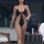 Selena Gomez Sexy One-Piece Swimsuit Paparazzi Set Leaked