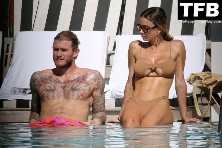 Diletta Leotta & Loris Karius Kiss and Shows Some Serious PDA by the Pool in Miami (41 Photos)