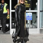 Florence Pugh Shows Off Her Pokies at JFK airport in NYC (31 Photos)