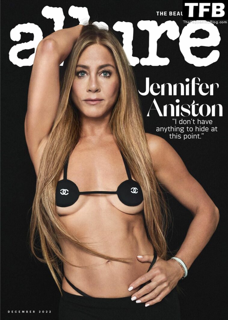 Jennifer Aniston Sexy & Topless - Allure Magazine December 2022 Issue (20 Photos)