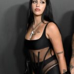 Lourdes Leon Shows Off Her Sexy Tits at the “Thierry Mugler: Couturissime” Brooklyn Museum Opening Celebration (7 Photos)