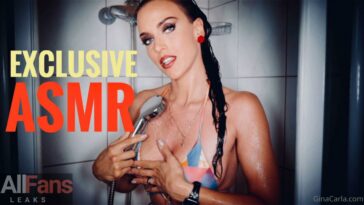 Gina Carla ASMR Rub Me In The Shower Video Leaked - Famous Internet Girls