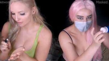 ASMR Network Massage Ft. Masked ASMR Video - Famous Internet Girls