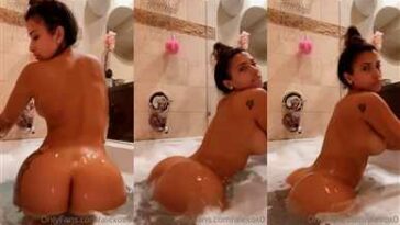 Alexox0 Nude Bathtub Twerking Video Leaked - Famous Internet Girls