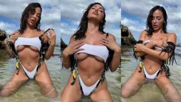 Ana Cheri Nude Beach Teasing Video Leaked - Famous Internet Girls