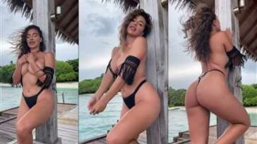 Ana Cheri Nude Teasing On Beach Video Leaked - Famous Internet Girls