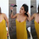 Anabella Galeano Sexy See Through Nightgown Tease Video Leaked - Famous Internet Girls