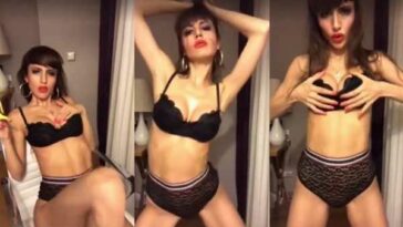ArianaRealTV Nude Lingerie Teasing Video Leaked - Famous Internet Girls