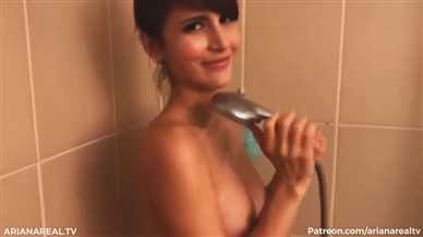 ArianaRealTV Patreon Leaked Nude Shower Porn Video - Famous Internet Girls