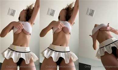 Ashley Tervort Nude Upskirt Boob Play Video Leaked - Famous Internet Girls