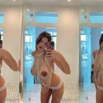 Ashley Tervort Sexy Pasties Beads Bra Video Leaked - Famous Internet Girls