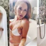 Brittney Palmer Nude White Bikini Teasing Video Leaked - Famous Internet Girls