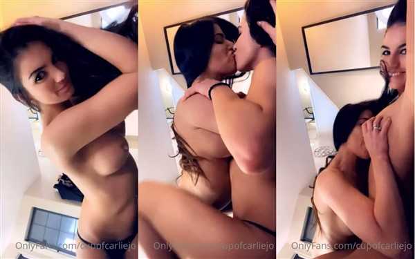 Carlie Jo Nude Lesbian Fucking Video Leaked - Famous Internet Girls