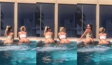 Carolina Samani Nude Ass Twerking In Pool Video Leaked - Famous Internet Girls