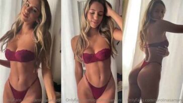 Carolina Samani Nude Bikini Teasing Video Leaked - Famous Internet Girls